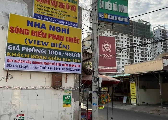 Bed & Breakfast Nha Nghi Song Bien View Bien - 158 Le Loi , Phan Thiet, Lam Dong *